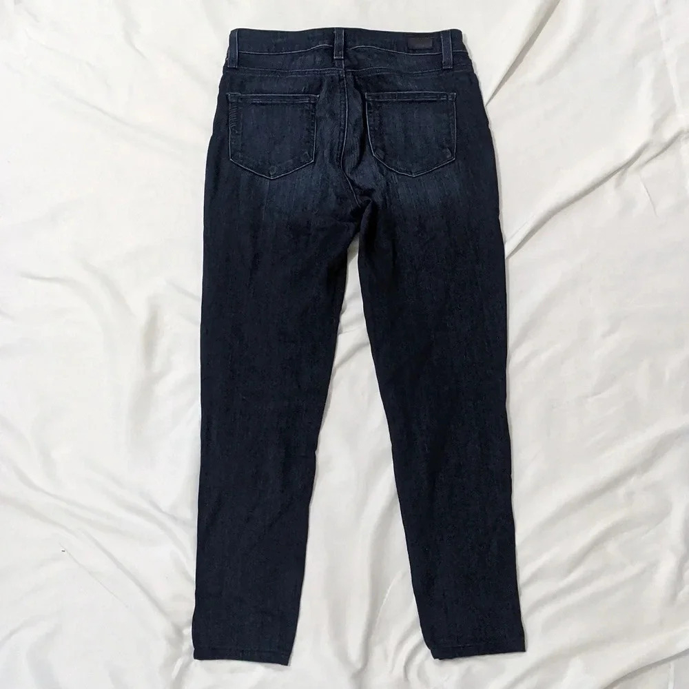 PAIGE Hoxton High Rise Ankle Skinny Jeans, Color Mona Size 26 - Picture 5 of 15